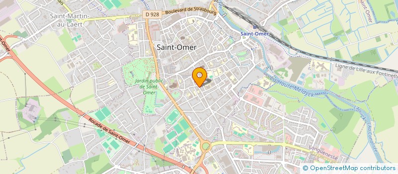 localisation de l'entreprise KING  SAINT-OMER