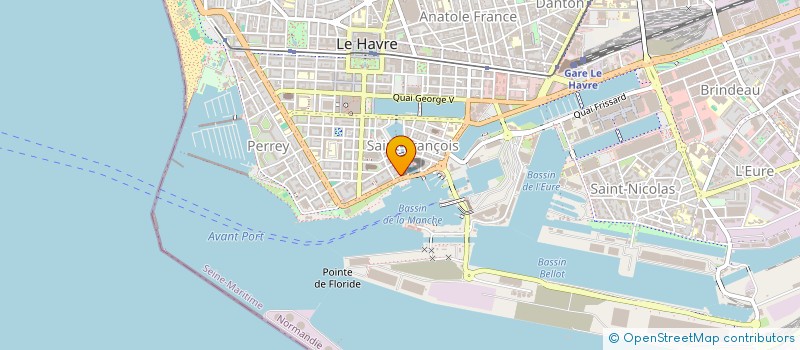 localisation de l'entreprise KING à LE HAVRE