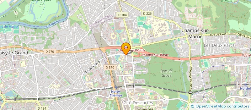 localisation de l'entreprise KING à CHAMPS-SUR-MARNE