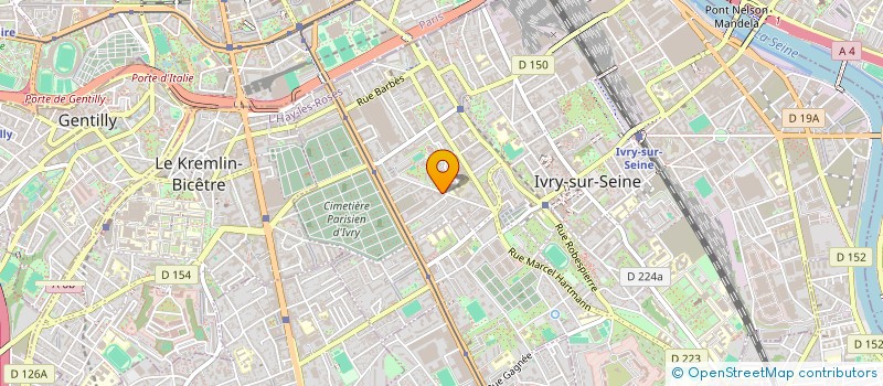 localisation de l'entreprise KING ACADEMY LOC  IVRY-SUR-SEINE