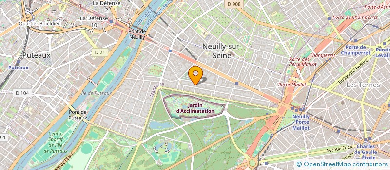localisation de l'entreprise KING AND JACK GOLF CLUB à NEUILLY-SUR-SEINE