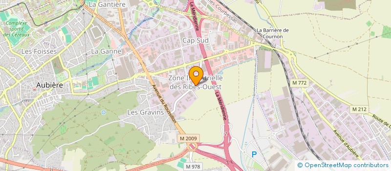 localisation de l'entreprise KING ARTHUR  AUBIERE