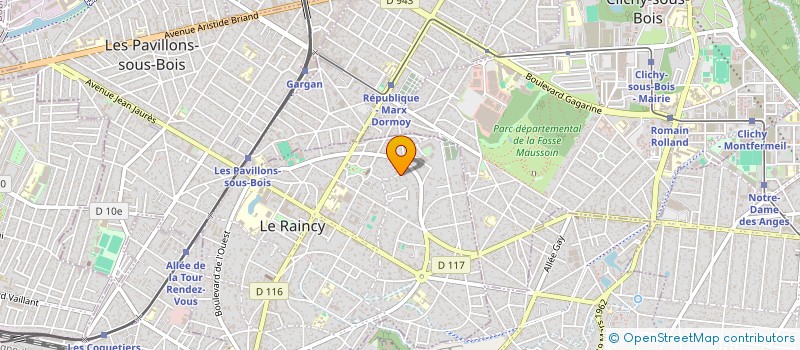 localisation de l'entreprise KING AUM  LE RAINCY