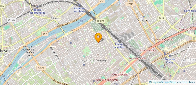 localisation de l'entreprise KING CADEAU à LEVALLOIS-PERRET