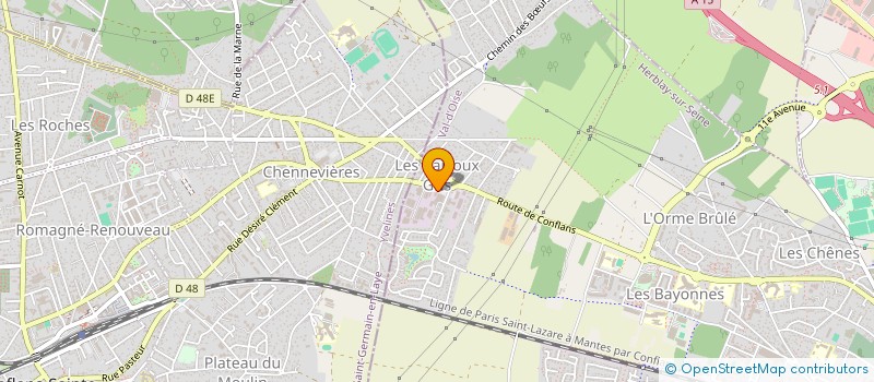 localisation de l'entreprise KING CAR à HERBLAY-SUR-SEINE