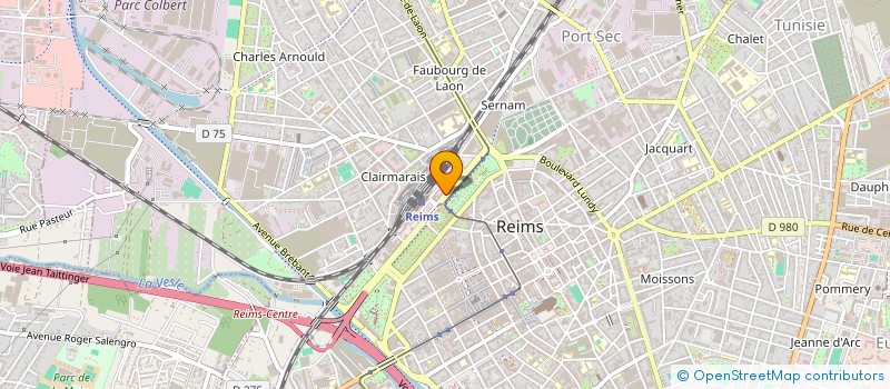 localisation de l'entreprise KING CHICKEN  REIMS