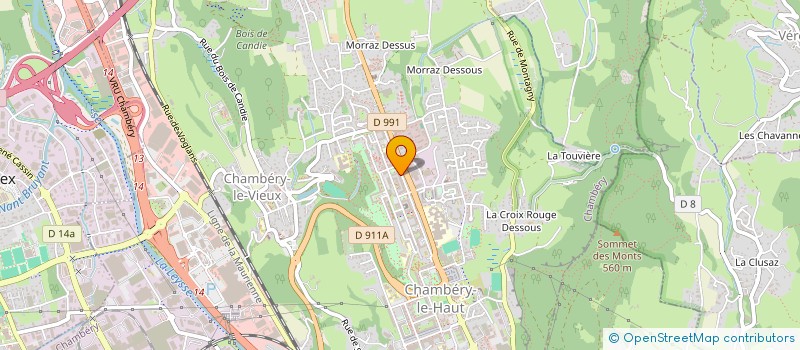 localisation de l'entreprise KING CHICKEN  CHAMBERY