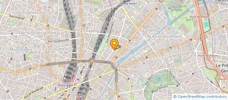 localisation de l'entreprise KING COIFFURE  PARIS