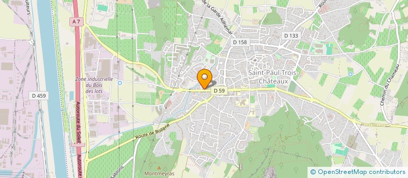 localisation de l'entreprise KING COMPAGNIE  SAINT-PAUL-TROIS-CHATEAUX