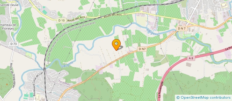 localisation de l'entreprise KING CONTROLE  TARADEAU