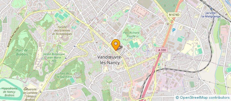 localisation de l'entreprise KING DISCOUNT  VANDUVRE-LES-NANCY