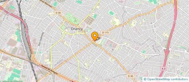 localisation de l'entreprise KING DOM à DRANCY