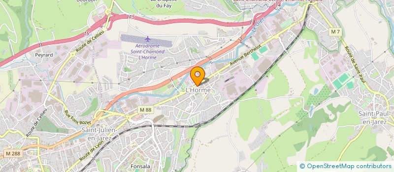 localisation de l'entreprise KING FOOD  L'HORME