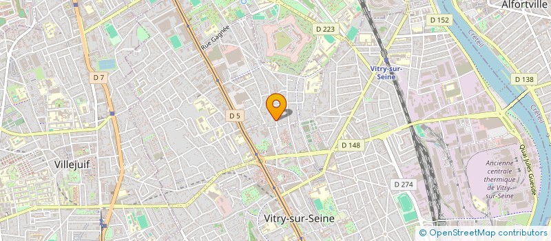 localisation de l'entreprise KING FORMATION à VITRY-SUR-SEINE