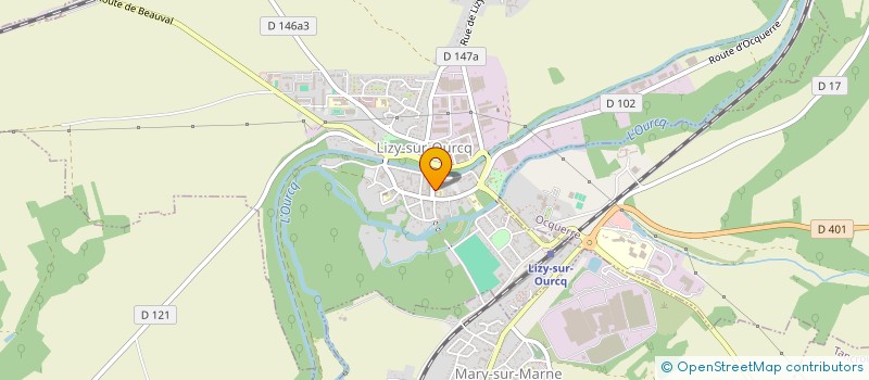 localisation de l'entreprise KING FRUITS  LIZY-SUR-OURCQ