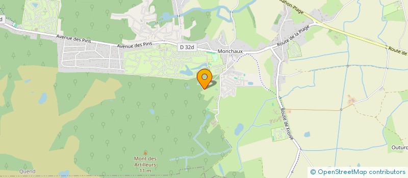 localisation de l'entreprise KING GEORGE V  QUEND