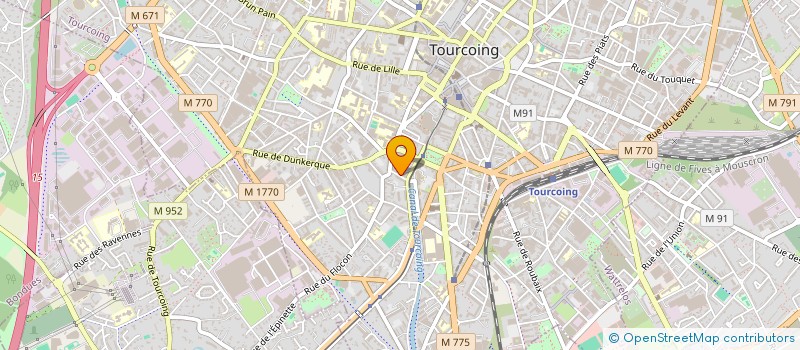 localisation de l'entreprise KING GLASS 62  TOURCOING