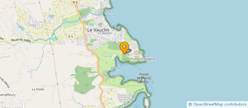 localisation de l'entreprise KING GRILL  LE VAUCLIN