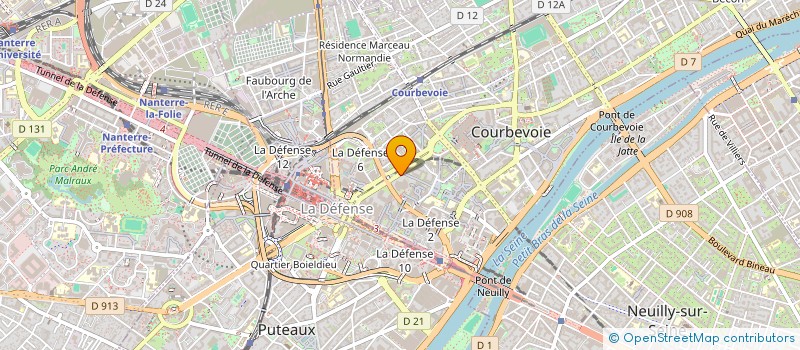 localisation de l'entreprise KING HOLDINGS 1 à COURBEVOIE