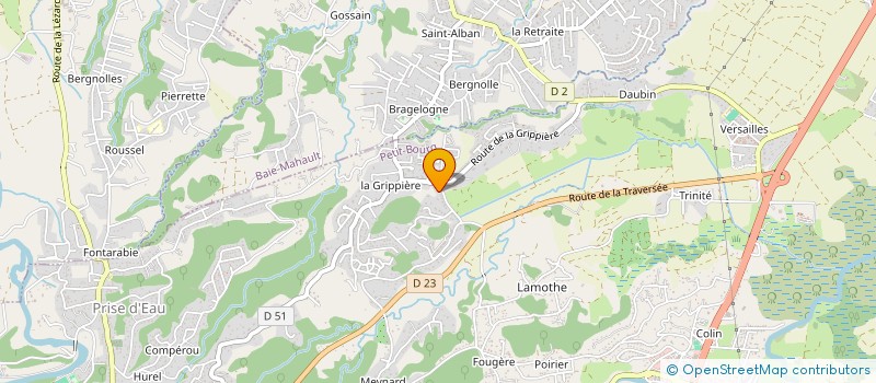 localisation de l'entreprise KING ICE  PETIT-BOURG