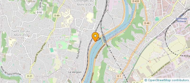 localisation de l'entreprise KING IMMO  COLLONGES-AU-MONT-D'OR