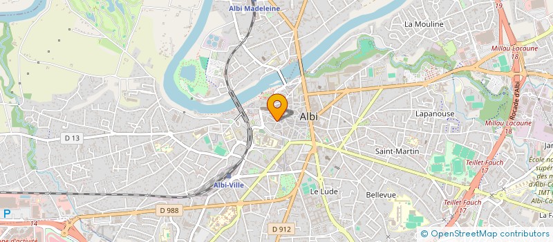 localisation de l'entreprise KING JACK à ALBI