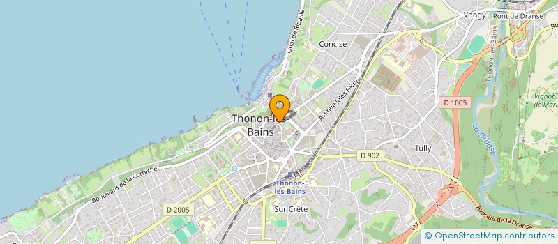 localisation de l'entreprise KING KEBAB THONON à THONON-LES-BAINS