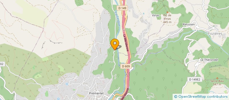 localisation de l'entreprise KING KONE  LODEVE