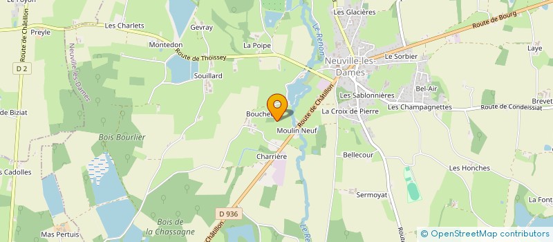localisation de l'entreprise KING LAVERIE à NEUVILLE-LES-DAMES