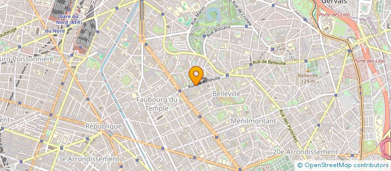 localisation de l'entreprise KING MEUBLES à PARIS