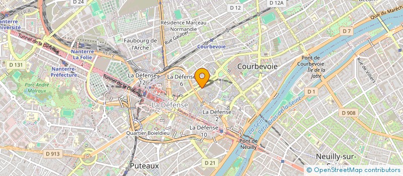 localisation de l'entreprise KING MIDCO S.P.E.C à COURBEVOIE