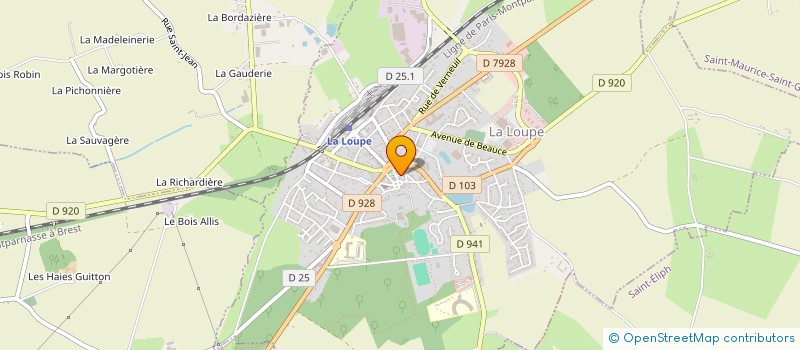 localisation de l'entreprise KING MONTANA à LA LOUPE