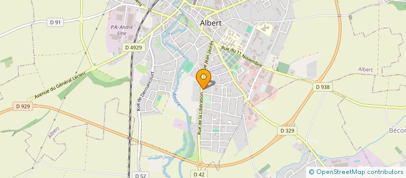 localisation de l'entreprise KING POTATOES FAMILY  CARNOY-MAMETZ