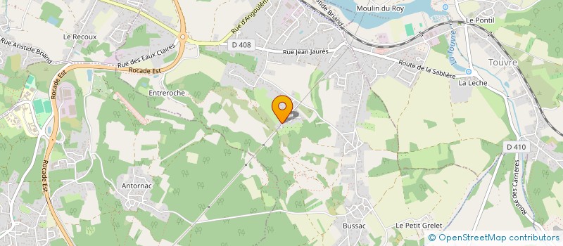localisation de l'entreprise KING QUEEN à COGNAC