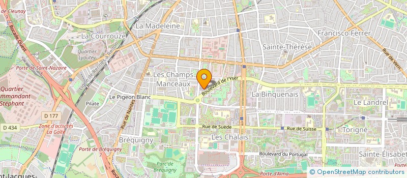 localisation de l'entreprise KING & QUEEN SERVICES à RENNES