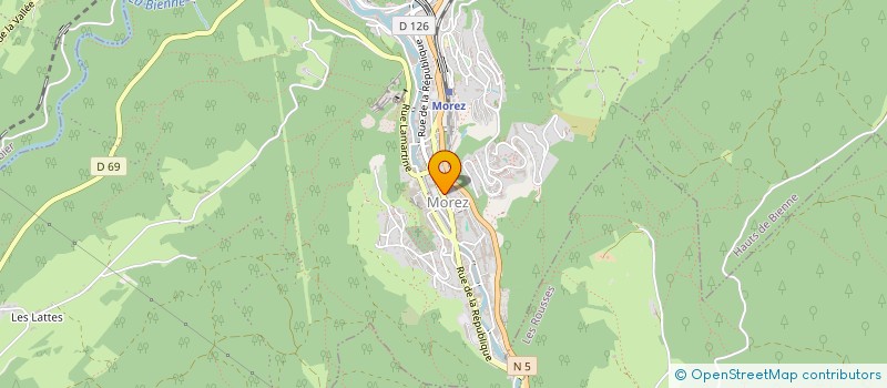 localisation de l'entreprise KING RENOV39  HAUTS DE BIENNE