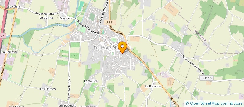 localisation de l'entreprise KING'S  PORTES LES VALENCE