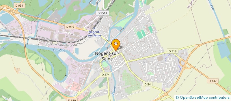 localisation de l'entreprise KING'S BARBER 2  NOGENT-SUR-SEINE