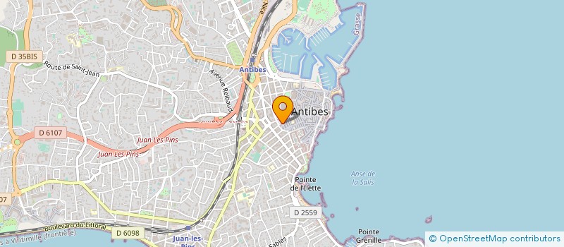 localisation de l'entreprise KING'S GRILL à ANTIBES