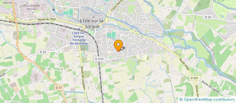 localisation de l'entreprise KING'S ROAD  L'ISLE-SUR-LA-SORGUE