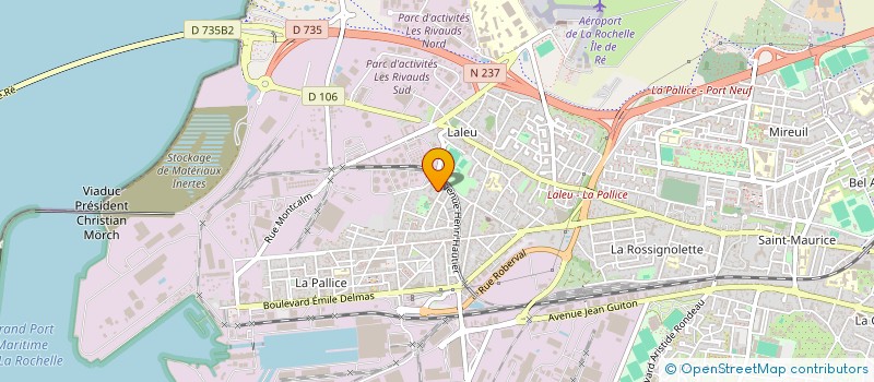 localisation de l'entreprise KING SECURITE PRIVEE SUD-OUEST à LA ROCHELLE