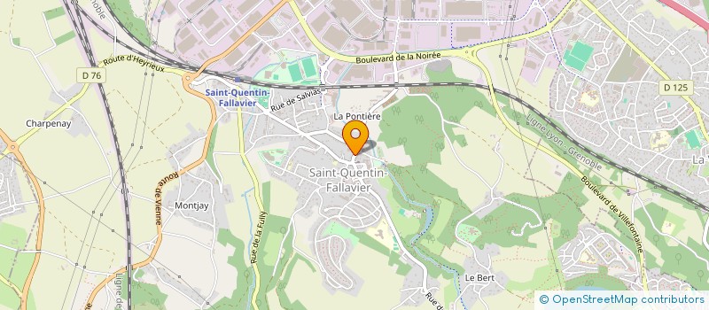 localisation de l'entreprise KING SOLD  SAINT-QUENTIN-FALLAVIER