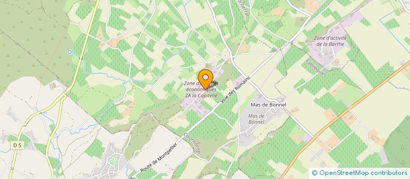 localisation de l'entreprise KING T-T-P à COURNONSEC