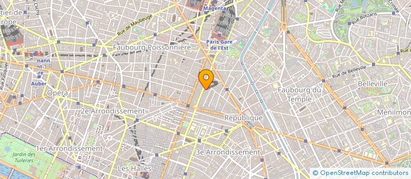 localisation de l'entreprise KING TEXTILES  PARIS