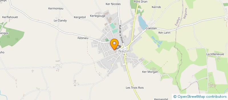localisation de l'entreprise KING UP à PLESCOP