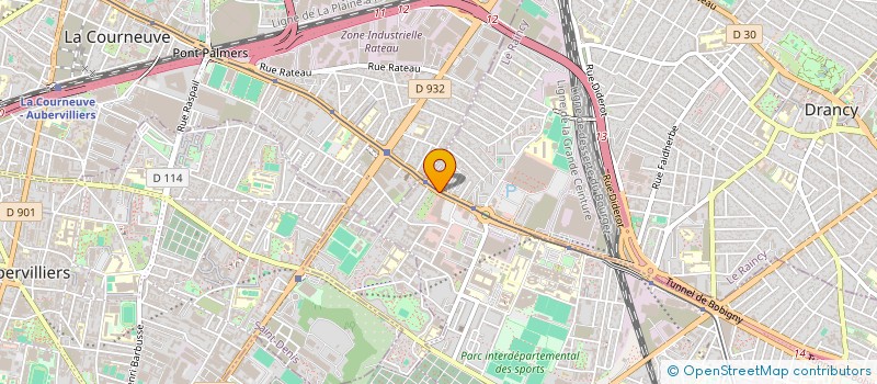 localisation de l'entreprise KING WOK  BOBIGNY