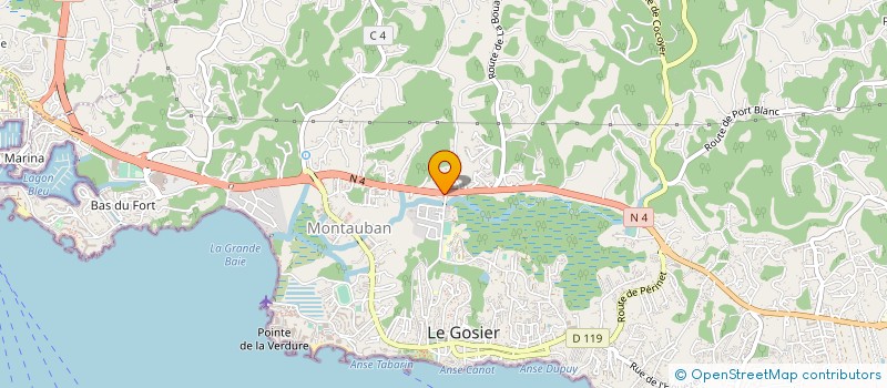 localisation de l'entreprise KING ZEMPACHE MOTORS  LE GOSIER