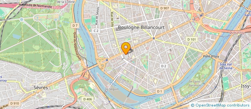 localisation de l'entreprise KINGBEE à BOULOGNE-BILLANCOURT