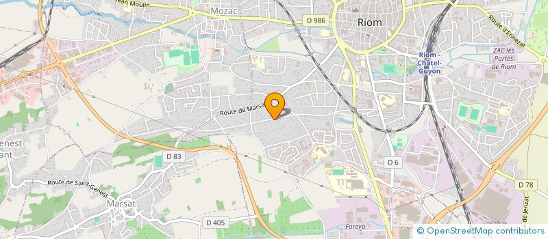 localisation de l'entreprise KINGD'HOME  RIOM