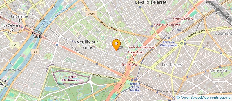 localisation de l'entreprise KINGDOM DRIVER à NEUILLY-SUR-SEINE